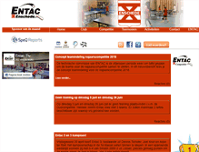 Tablet Screenshot of entac.nl